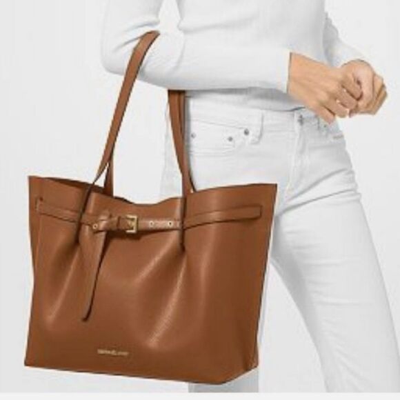 MICHAEL KORS Large Pebble Grained Tote Bag - Picture 1 of 16